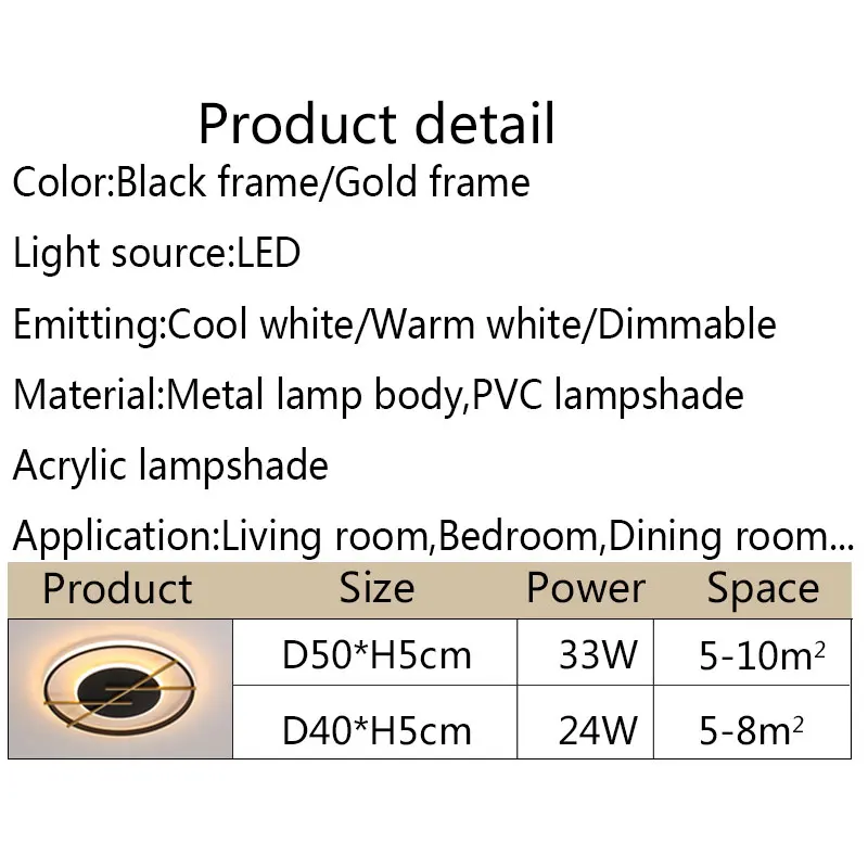 

Round Led Ceiling Light Home Lights for Living Room Bedroom Dining Room Kitchen Lights Indoor Lighting Fixtures Ceiling Lamps