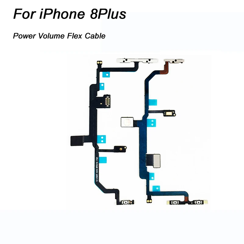 Высококачественный гибкий кабель кнопки громкости для iPhone 6 6Plus 6SPlus 7 Plus 8 кнопка