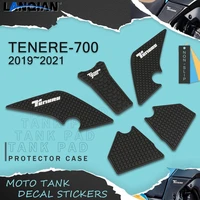for yamaha tenere 700 tenere700 xtz 700 2019 2020 motorcycle non slip side fuel waterproof pad rubber tank stickers accessories