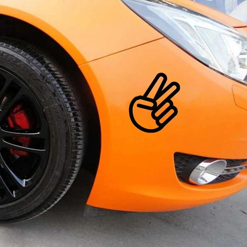 Измельченные mcm Смешные автомобильные наклейки виниловые серебряные/черные для