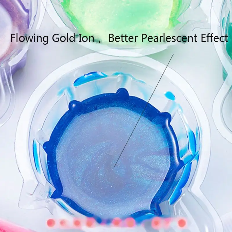 

Magic Golden Flowing Auroral Powder Pearl Pigment Powder Mica Pearlescent Colorants Dye Resin Pigment Jewelry Making