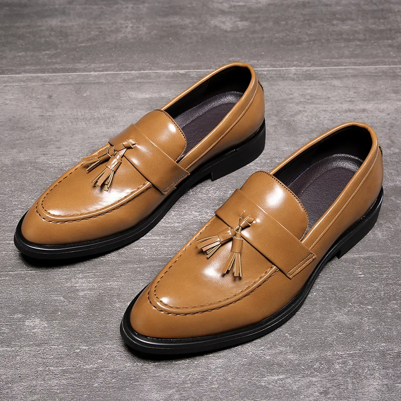 Мужские модельные туфли Нежные мужские свадебные из лакированной кожи в