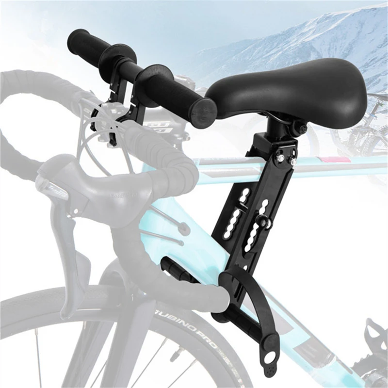

Front Mounted Kids Bike Seat Comfortable Mountain Bike Seat Cycling Seat Cushion Pad Bicycle Seat For Children kids saddle parts