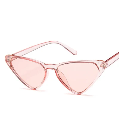 T-Pink RBRARE кошачий глаз солнцезащитные очки женские высокого качества Роскошный бренд солнцезащитные ретро оправа для очков винтажные очки Lentes De Sol Mujer розовый - Цвет линз: T-Pink