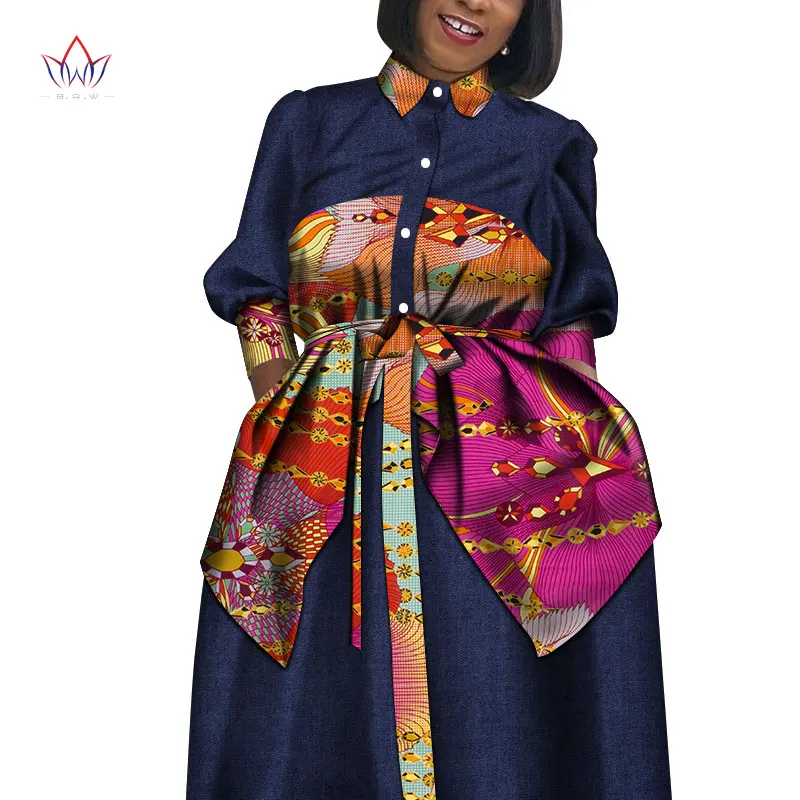 

2021 New Women traditional african dresses Brand Custom Clothing Africa Wax Dashiki Slim long outfits big size 6xl WY8578