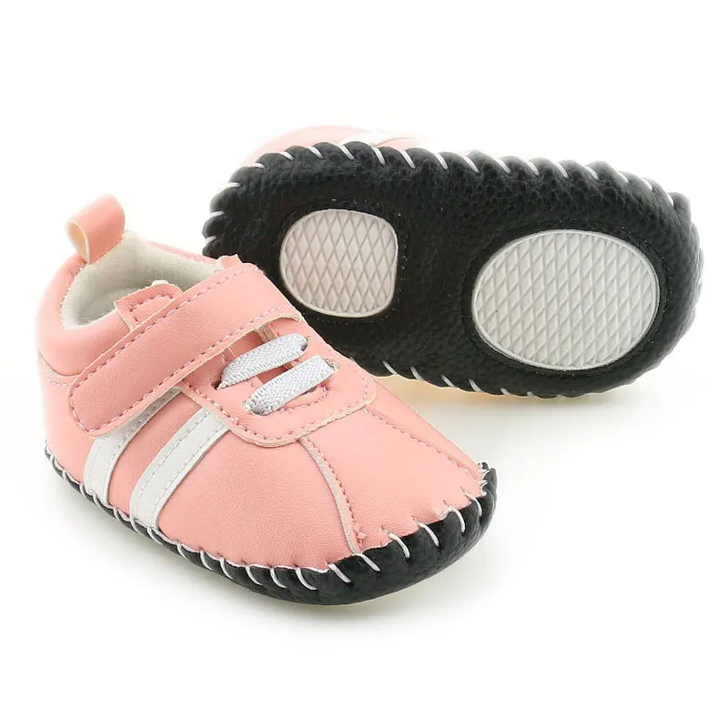 Обувь для первых шагов из пу кожи на резиновой подошве | Мать и ребенок