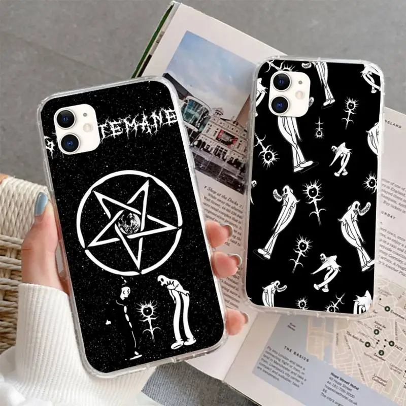 

Ghostemane Phone Case For iphone 5s 6 7 8 11 12 plus xsmax xr pro mini se soft Transparent Cover Fundas Coque