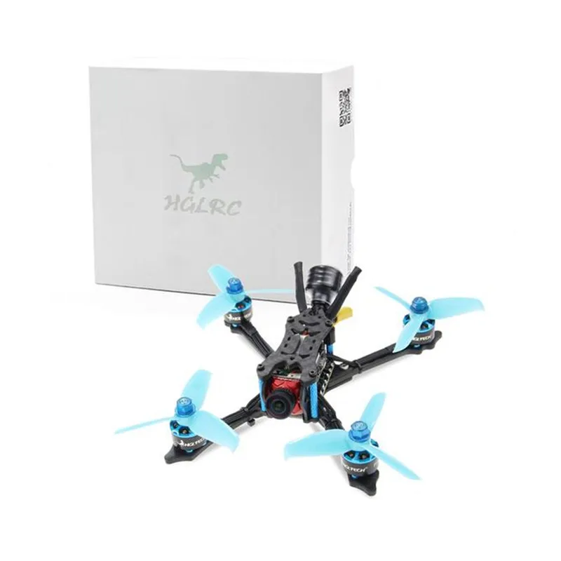 

HGLRC Arrow 3 152mm F4 OSD 3 Inch 4S 6S Racing Drone FPV Quadcopter Multicopter PNP BNF w/45A ESC Caddx Ratel 1200TVL Camera