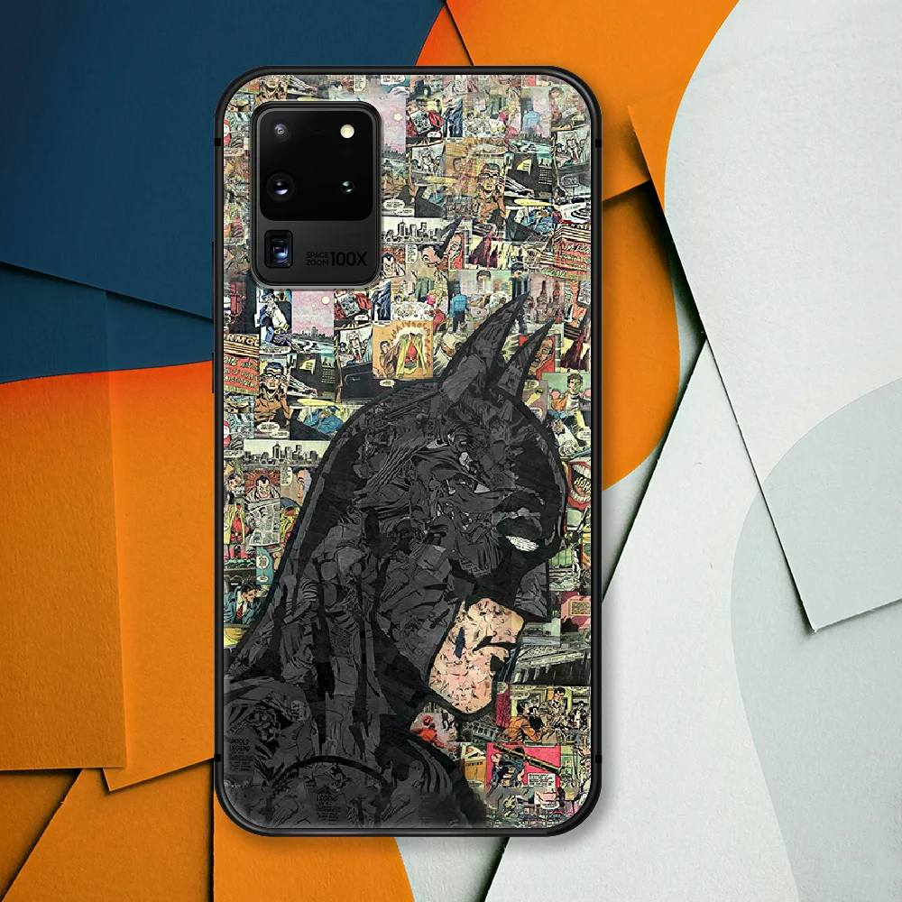 

Batmans Bruce Wayne Super Hero Phone Case For Samsung Galaxy Note S 8 9 10 20 Plus E Lite Uitra black Prime Fashion Waterproof
