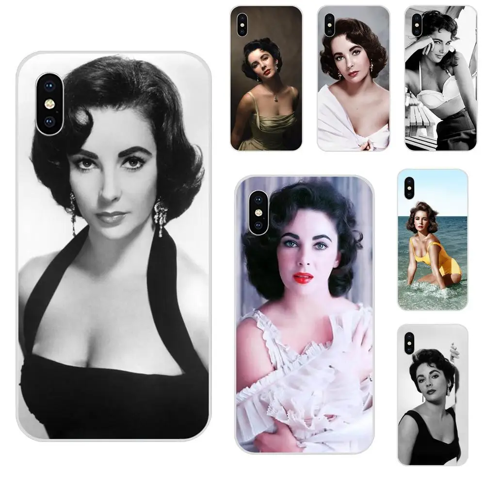 Elizabeth Taylor для samsung Galaxy Note 5 8 9 S3 S4 S5 S6 S7 S8 S9 S10 5G mini Edge Plus Lite Чехлы задней панели