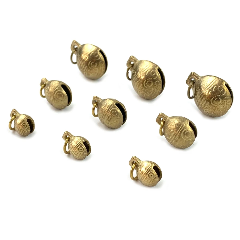 Симпатичный прочный аксессуары для домашних животных собак Медь колокольчиками