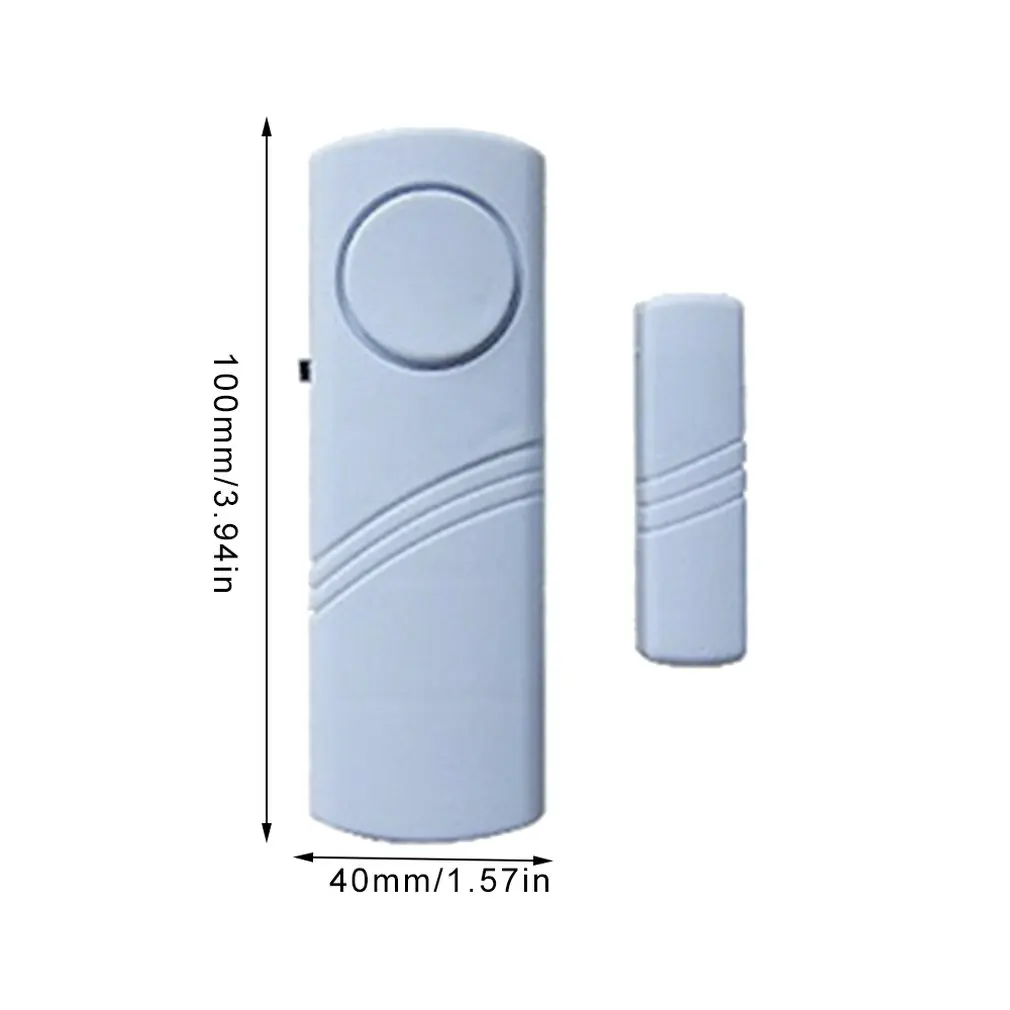 

Door and Window Security Alarm Wireless Time Delay Alarm Magnetic Triggered Door Open Chime for Home Security The Alarm ACEHE /