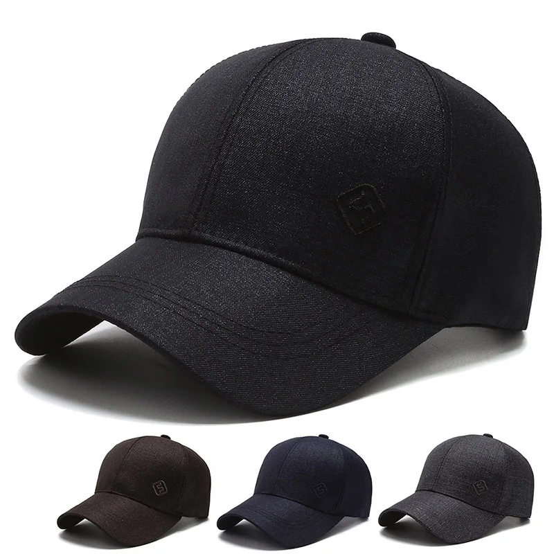 

Spring And Autumn Baseball Hat male's Outdoor Sports Hat Simple Versatile Sun Hat male's Korean Leisure Sun Hat