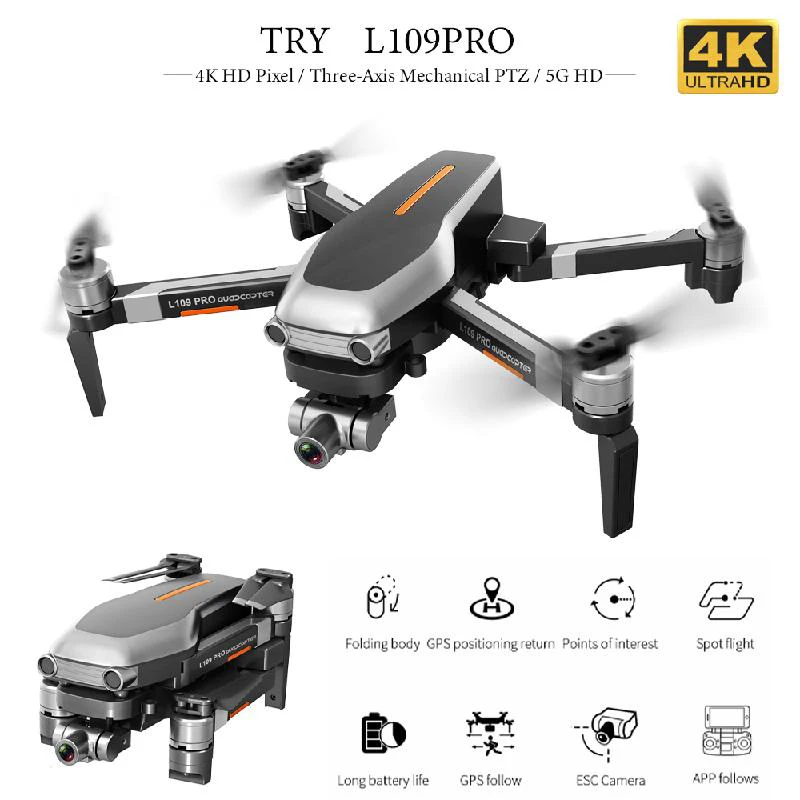 L109PRO беспилотные летательные аппараты с 4K HD Камера Профессиональный