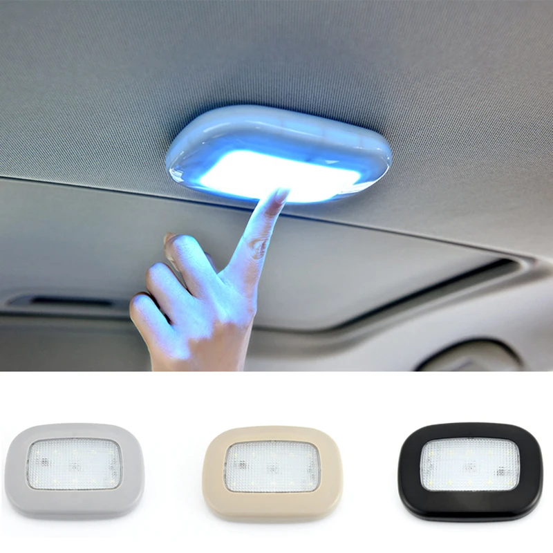 

Автомобильный светильник для чтения, перезаряжаемый Магнитный светодиодный светильник для салона автомобиля, потолочная лампа