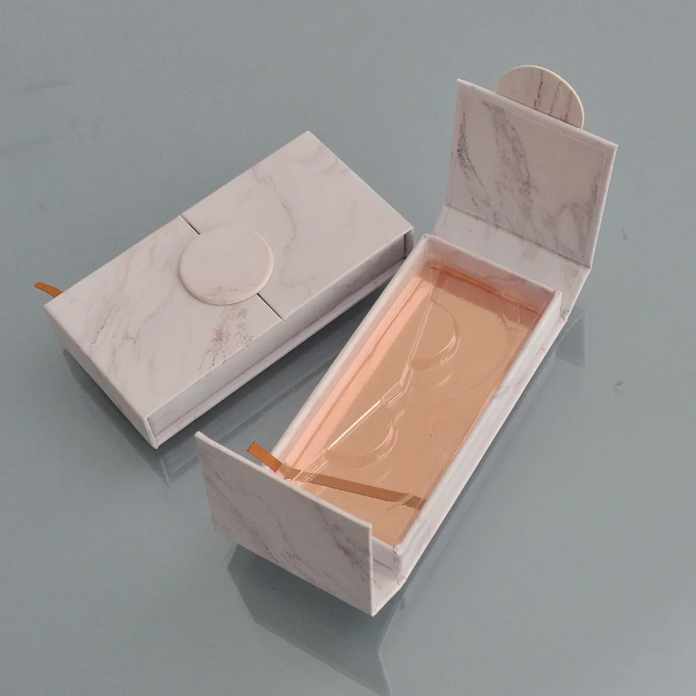 

Wholesale Lash Boxes Packaging Eyelash Box Package Custom Book style Magnetic Grey Mink Lashes Makeup Storage Case bulk Vendors