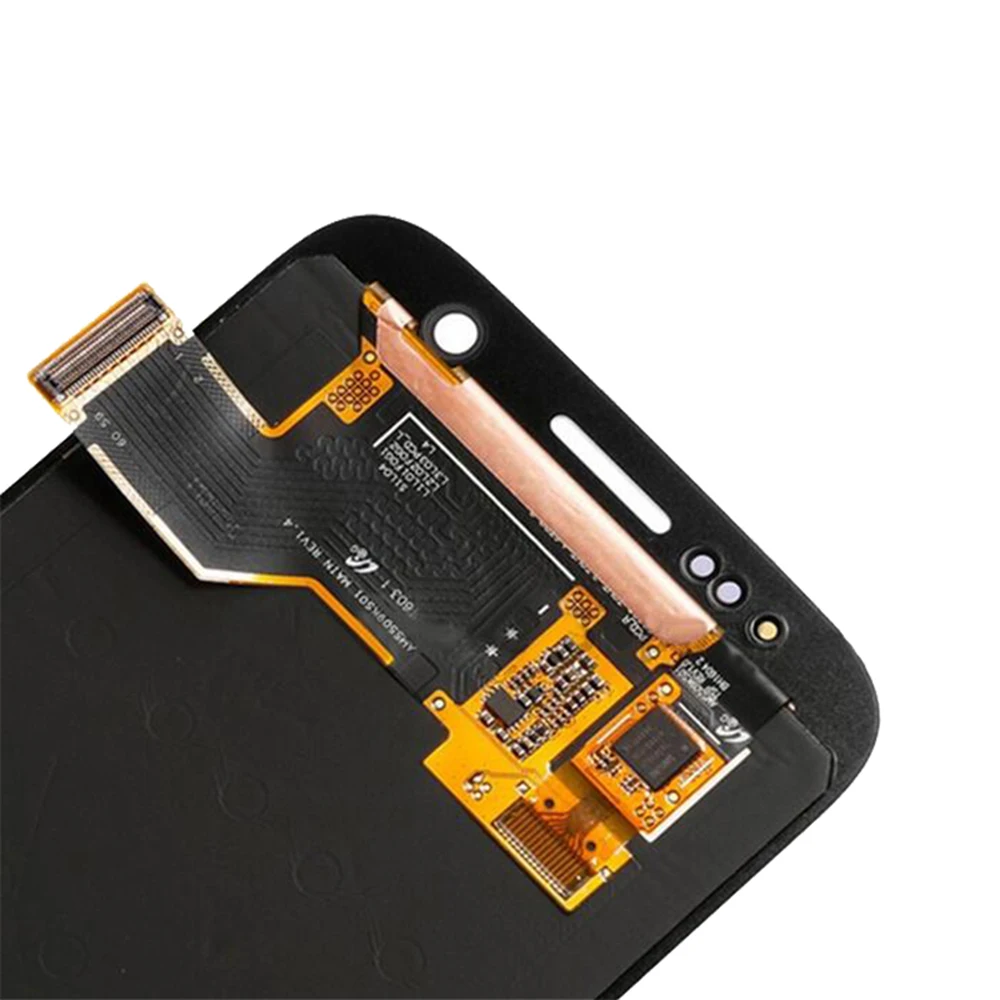 ЖК-дисплей Super AMOLED Burn Shadow для SAMSUNG Galaxy S7 дисплей G930 G930F сенсорный экран дигитайзер