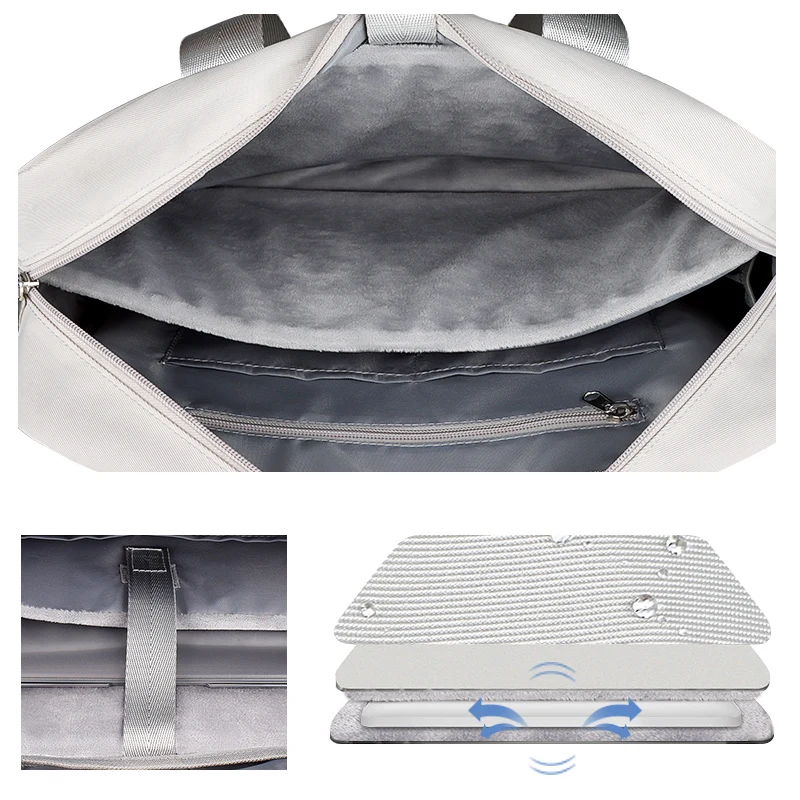 Сумка на плечо для ноутбука водонепроницаемый портфель 13 3 14 15 6 дюйма Macbook Xiaomi Air Pro