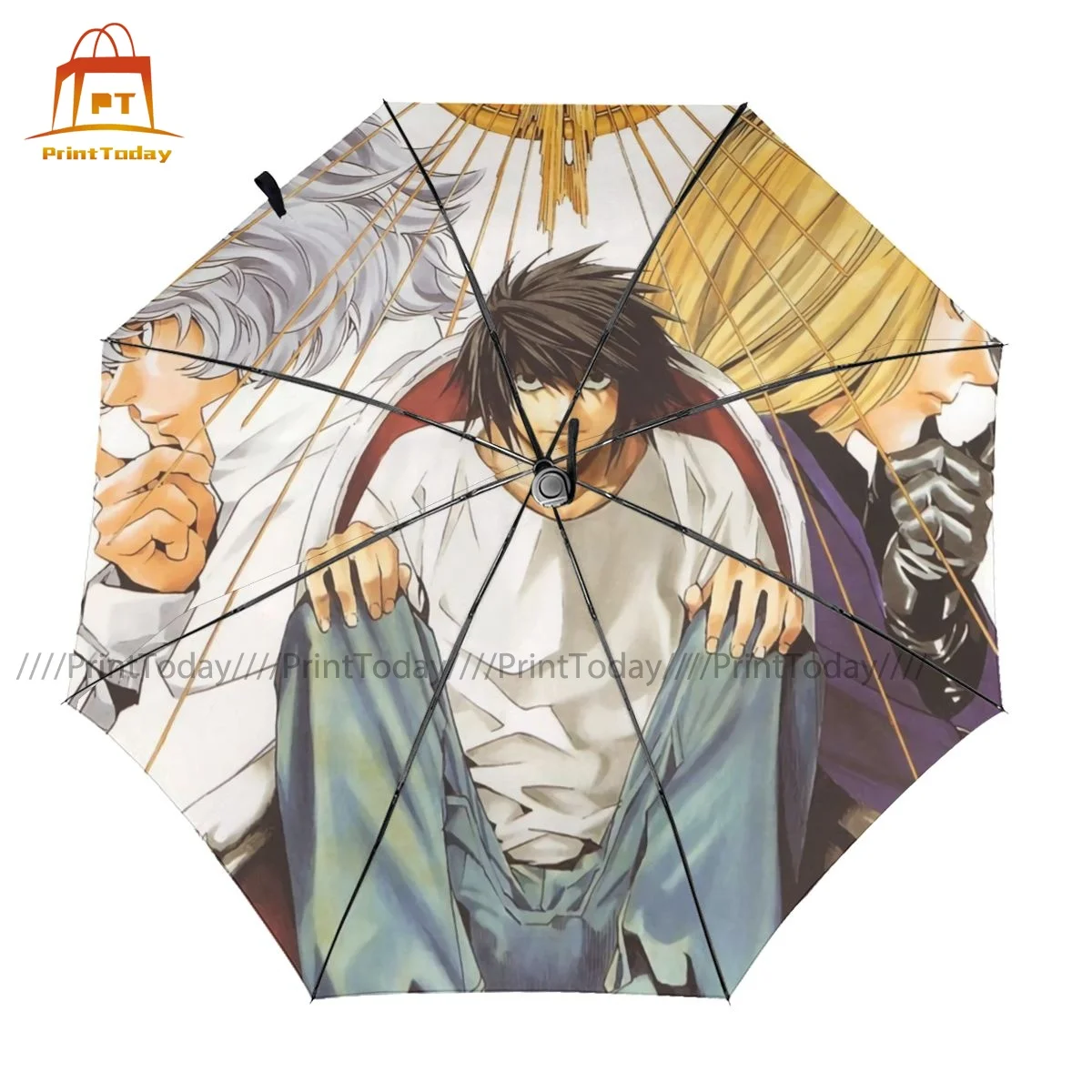 

Death Note Umbrella UV Protection Trekking Umbrella Mini Automatic Art Lightweight Umbrella