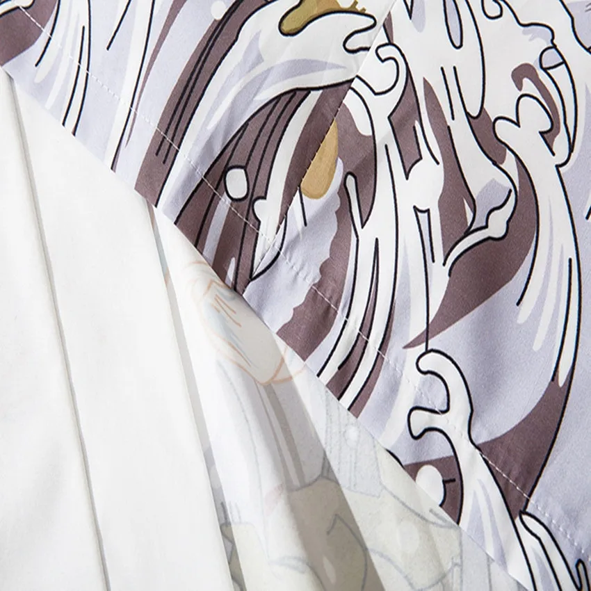 

Kimonos Cardigan Men Yukata Women Japanese Traditional Unisex Fashion Harajuku Beach Loose Thin Shirt Sun-protective Casual Coat