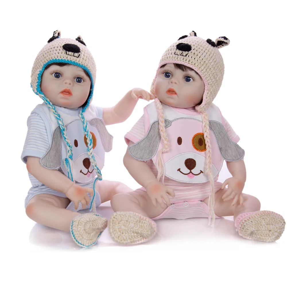 Реалистичная силиконовая кукла Реборн 48 см|Куклы| |