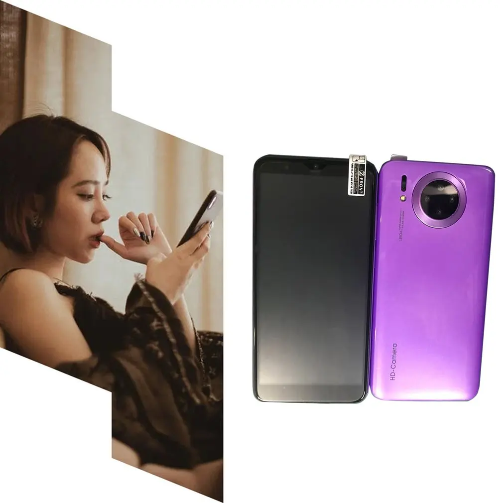 

Mate33 Pro Smartphone with 512M+4GGB Large Memory 5.8 Inch Screen Support Face/Fingerprint Unlock Dual SIM Mobile Phones