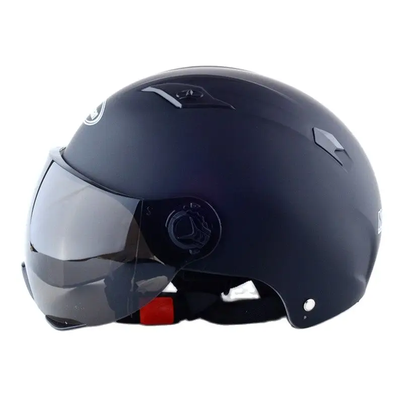 Мотоциклетный шлем летний скутер 1/2 мотоциклетные шлемы защита от солнца для
