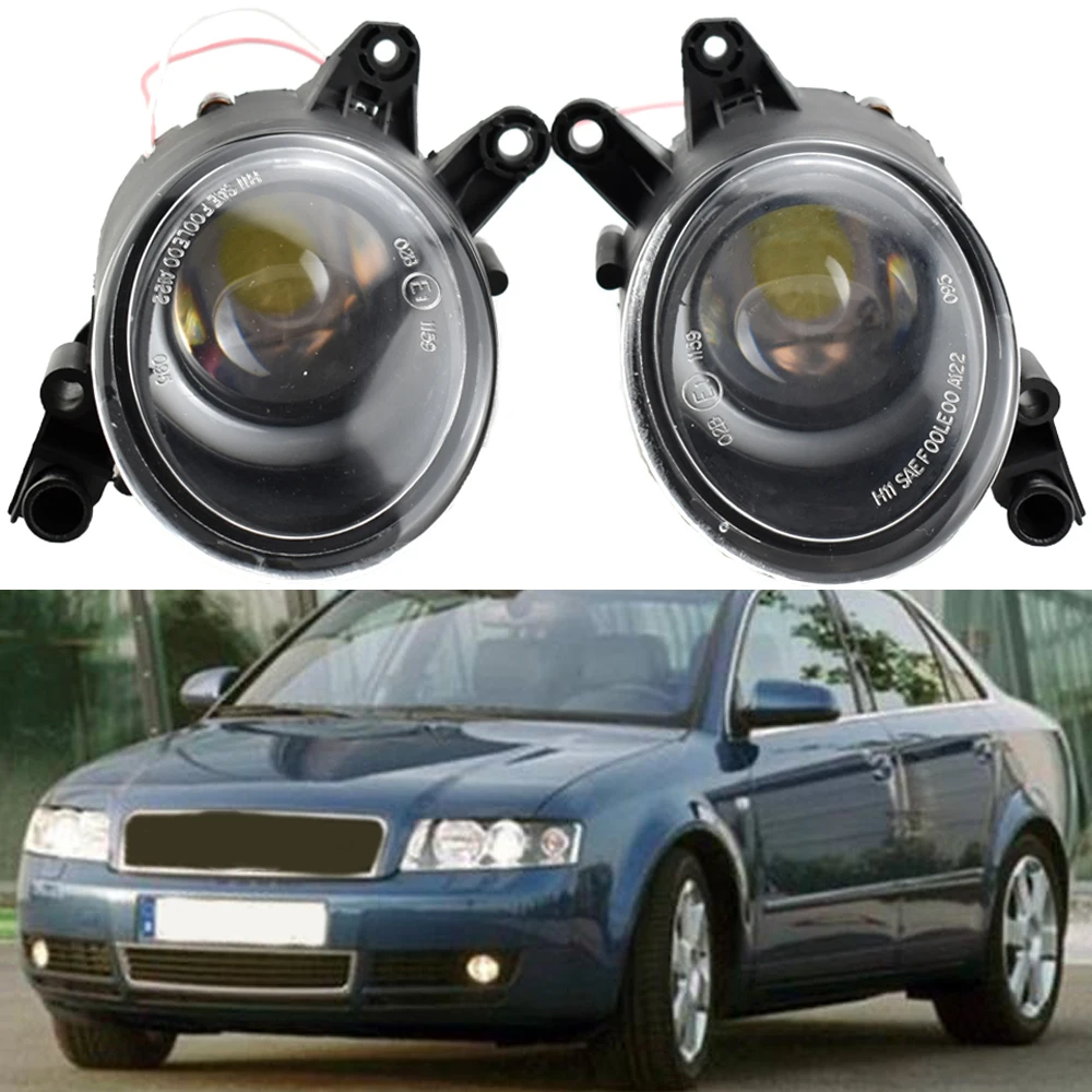 

Car Parts COB LED Fog Lights Angel Eye Fog Light DRL Fog Lamp For A4 Convertible B6/B7 2002-2009 For V-olvo C30 2007-2013