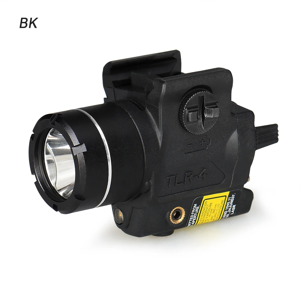 Тактический светильник TLR-4 светодиодный фонасветильник белого цвета с красным