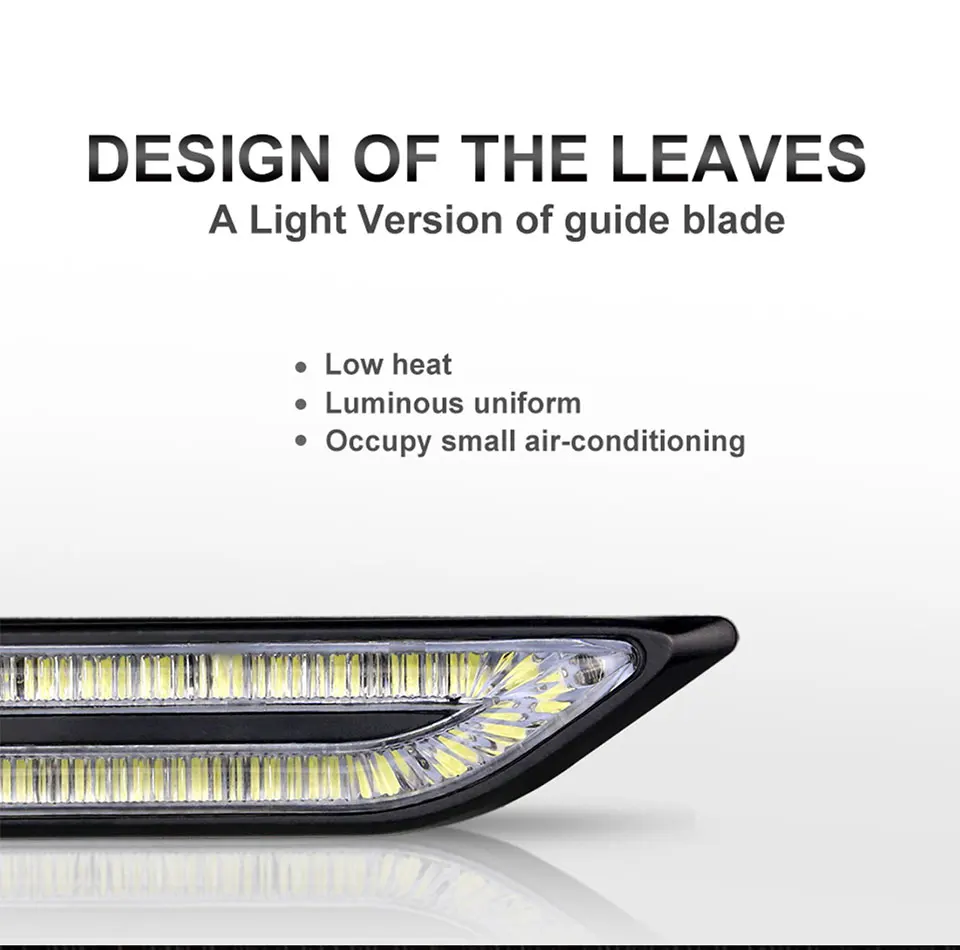 Nlpearl 2x33 SMD дневные ходовые огни для автомобиля, светодиодный, водонепроницаемый, супер яркий светодиодный модуль DRL, автомобильный светильник в сборе, автомобильный Стайлинг 12 В