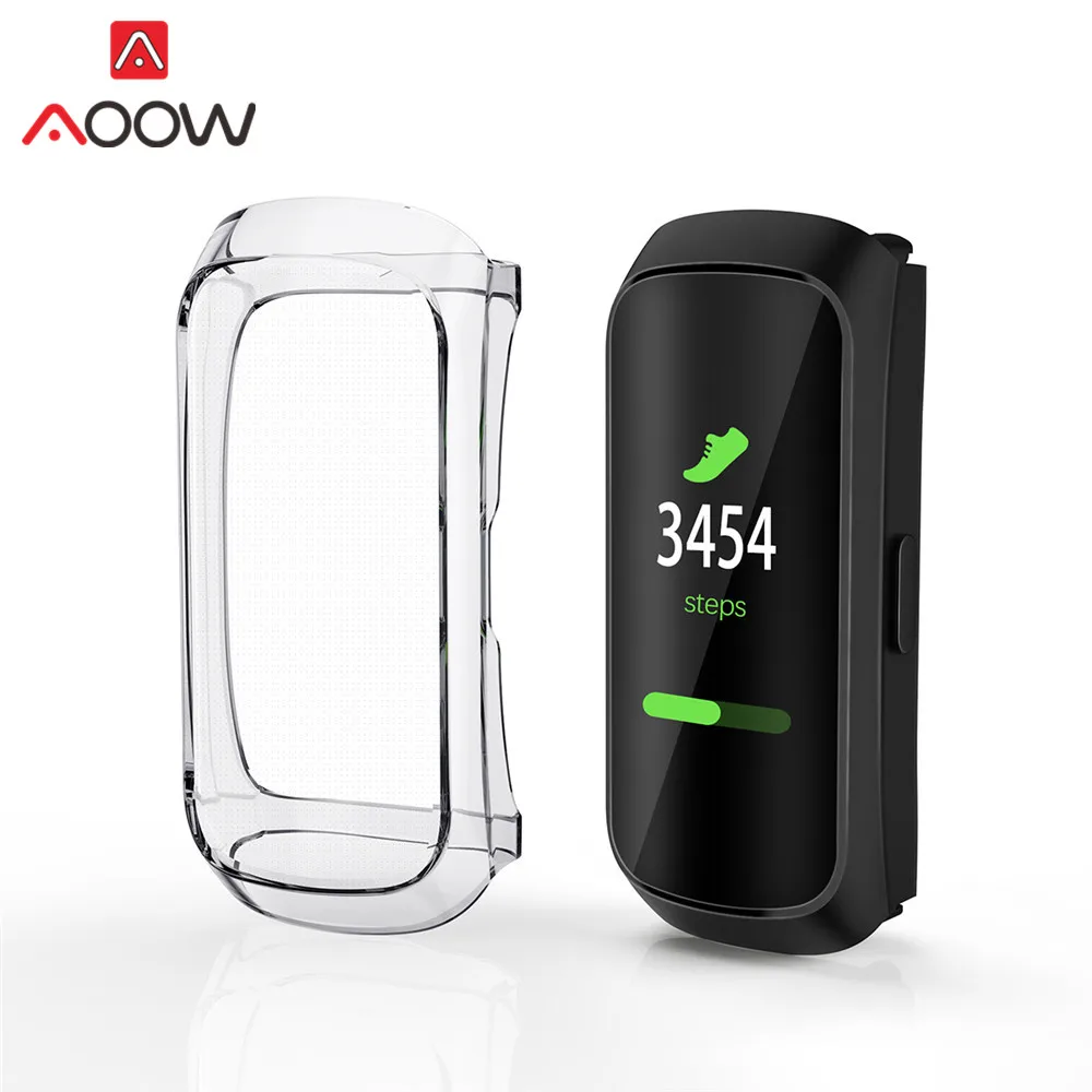 Всестороннее покрытие из ТПУ защитный чехол для samsung Galaxy Fit R370 анти-защита от падения крышка оболочки ремешок аксессуары