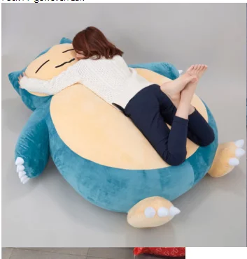 59 &quotплюш аниме мягкая Knuffeldier кукла Snorlax pluche Speelgoed Kussen кровать ALLEEN MET RITS Voor Kid Gif pop