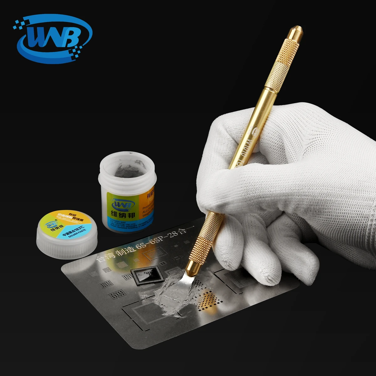 Паяльная паста WNB 35 г 183 ℃/138 ℃ температура плавления жидкости трафаретной сварки