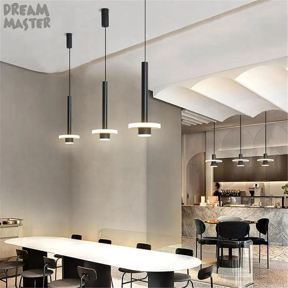 Современные акриловые подвесные светильники художественный декор светодиодная