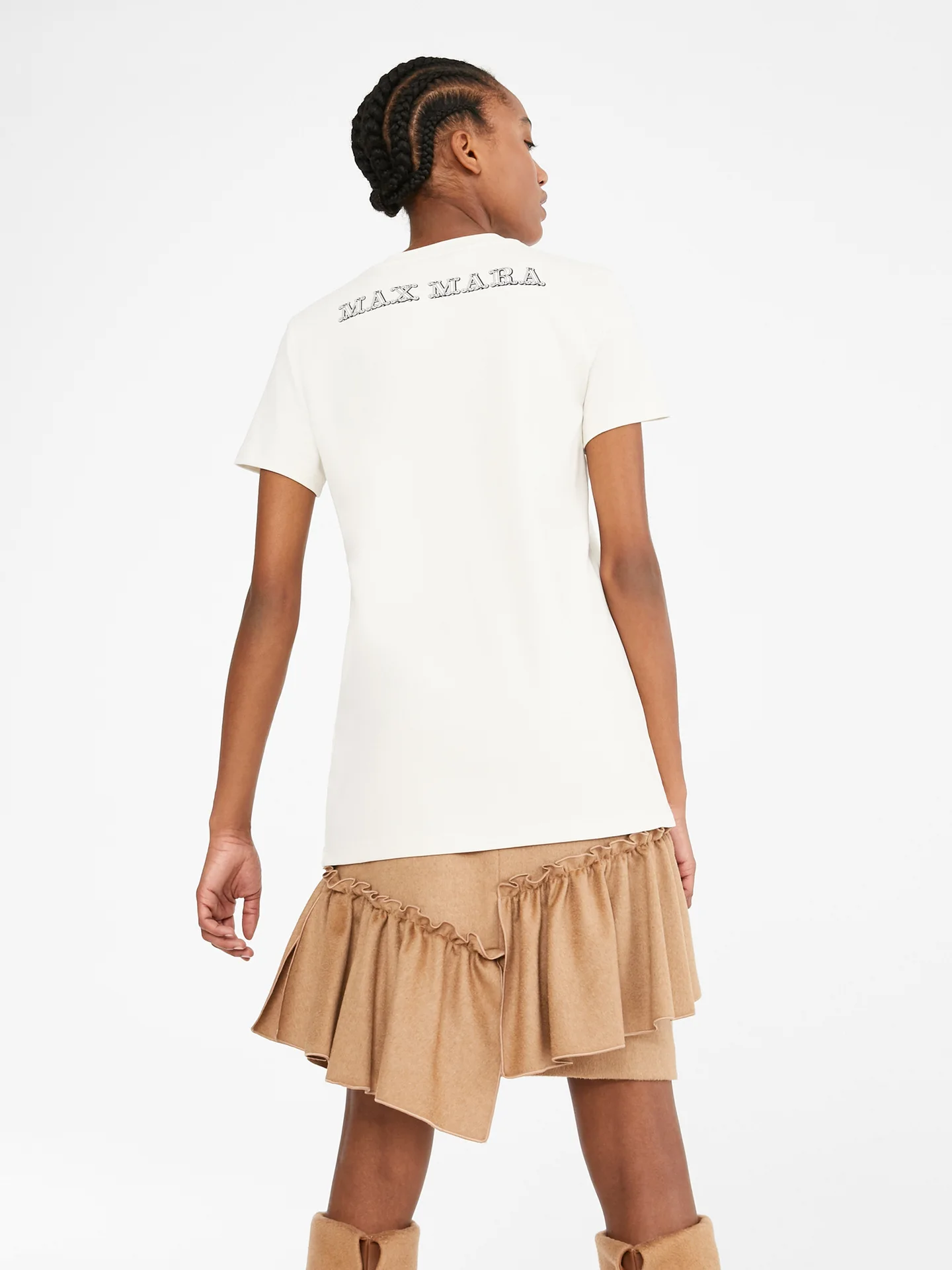 

Top 2021 gold star print graphic T-shirt ladies summer short-sleeved O-neck cotton logo T-shirt casual and comfortable