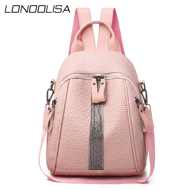 Многофункциональные женские рюкзаки сумки на плечо модный летний рюкзак кожаные