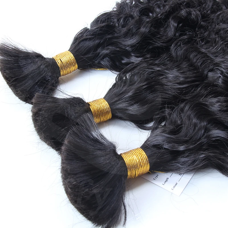 LUFFYHAIR короткие свободные волнистые человеческие волосы оптом 100 г/шт. Remy