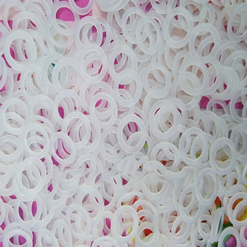 100 шт./лот практичные пластиковые кольца Креативные аксессуары для вязания