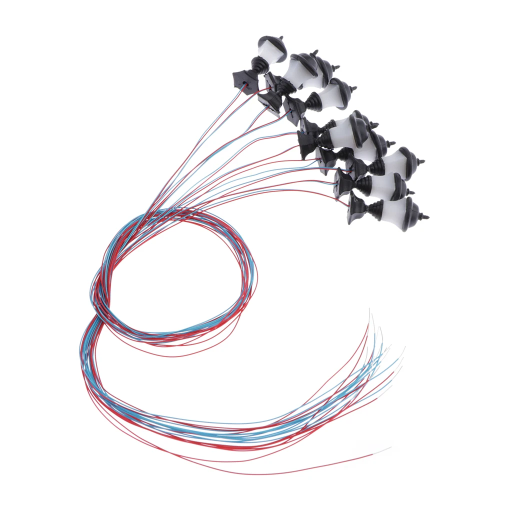 10 шт. светодиодная лампа для рельсовой дороги уличный светильник товары