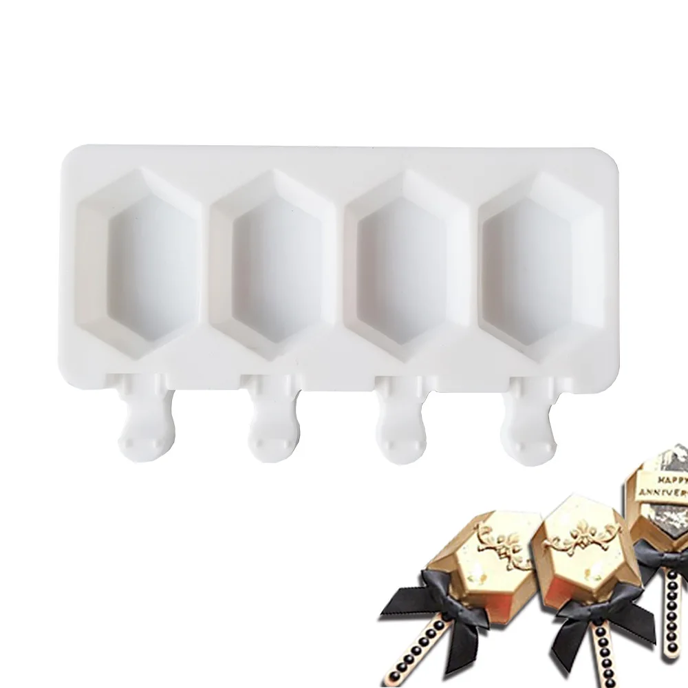 Бриллиантовый инструмент для выпечки мороженого 4 отверстия | Дом и сад