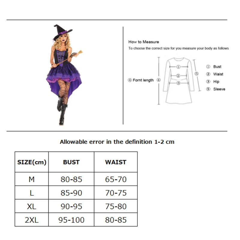 Halloween Lady Demon Evil Witch Costume Royal Court Purple Swallowtail Cosplay Stage Show Carnival Party Fancy Dress |