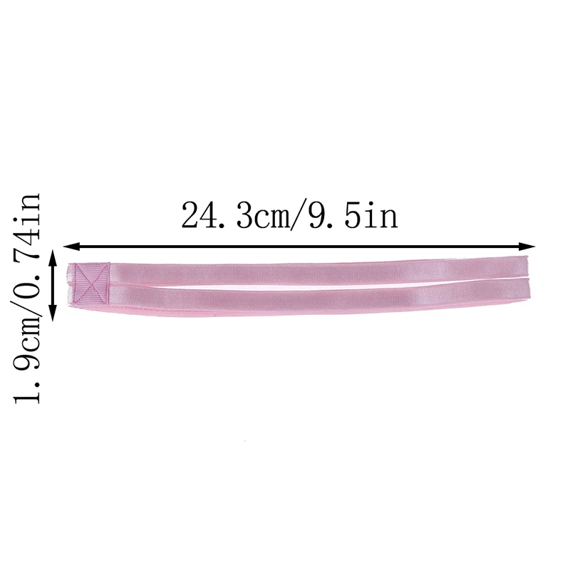 

1 Pair Double Sports Elastic Headband 11 Colors Men Women Yoga Anti-Slip Hairband Head Elastic Hair Bands Accessories