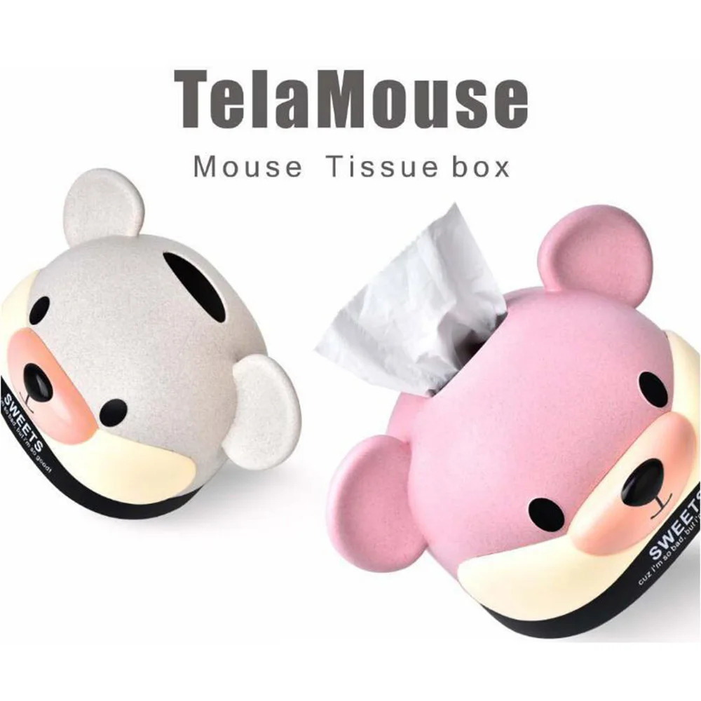 Креативная коробка для салфеток Настольный диспенсер держатель милый