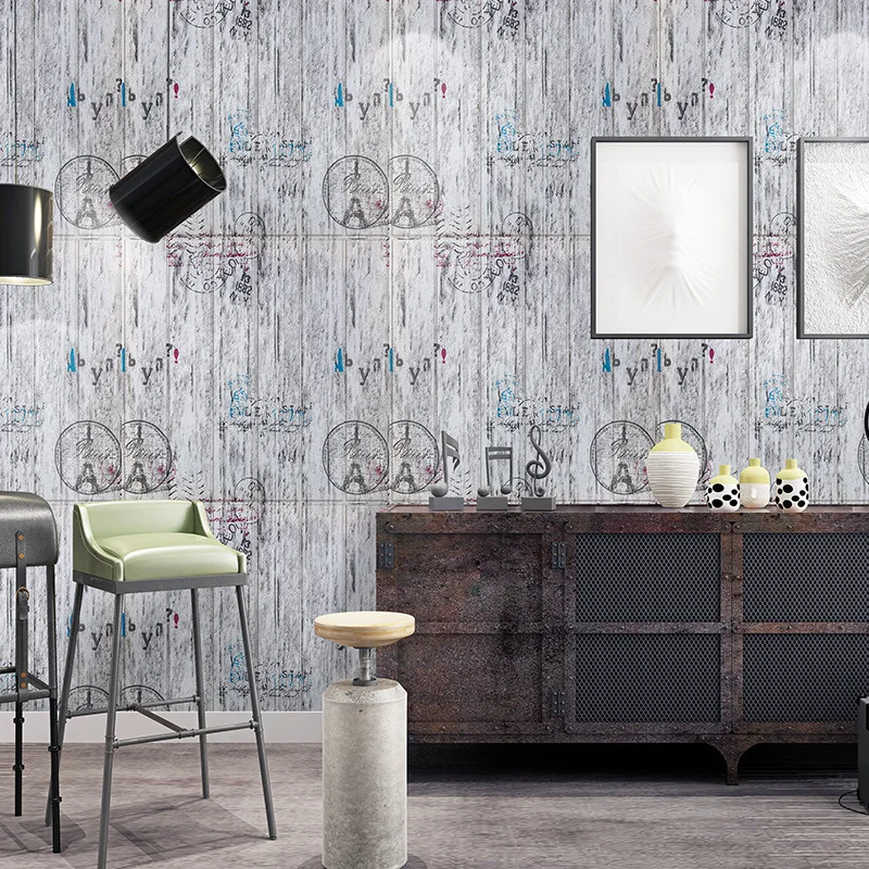 

12pcs DIY Self Adhensive Wallpaper 3D Wood Wall Stickers Living Room Decor Foam Waterproof For Kids Room TV Background