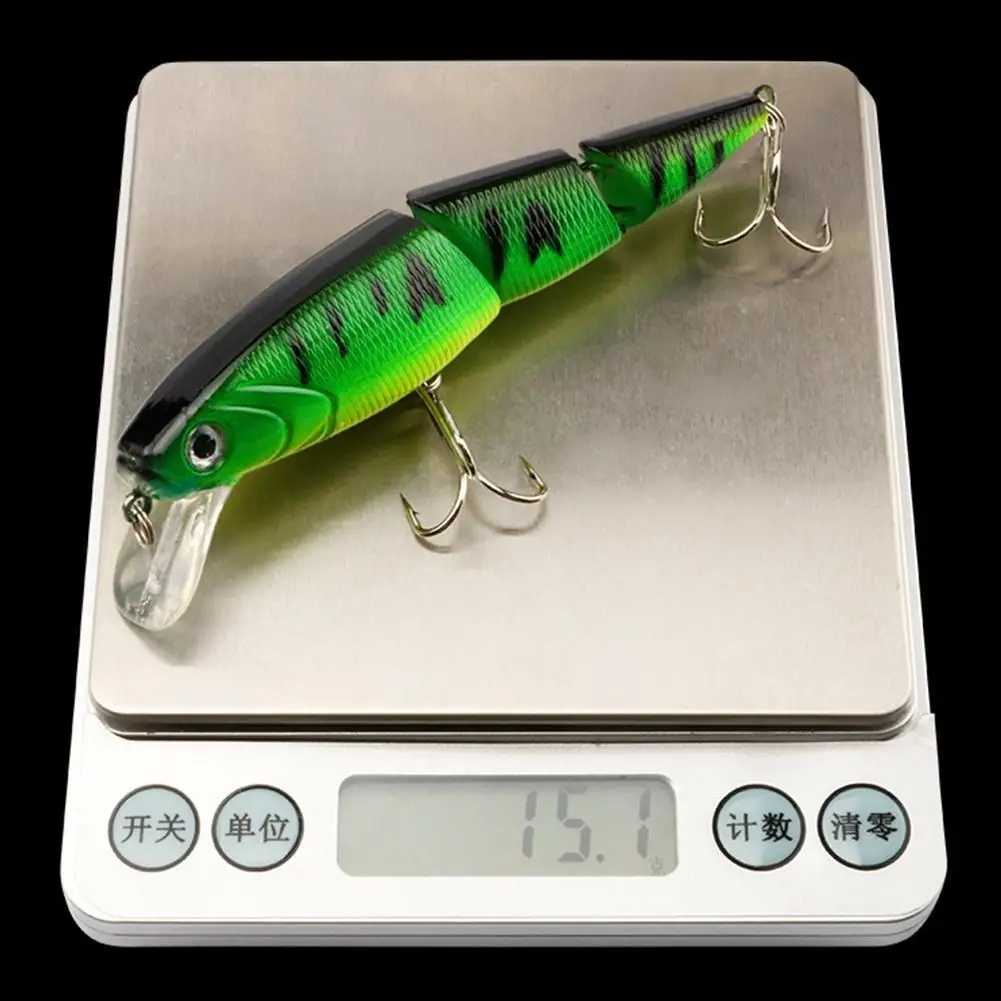 

Bionic Lura 3-Segement Swimbait Bait Visual Effect Fish Big Attract E4H1