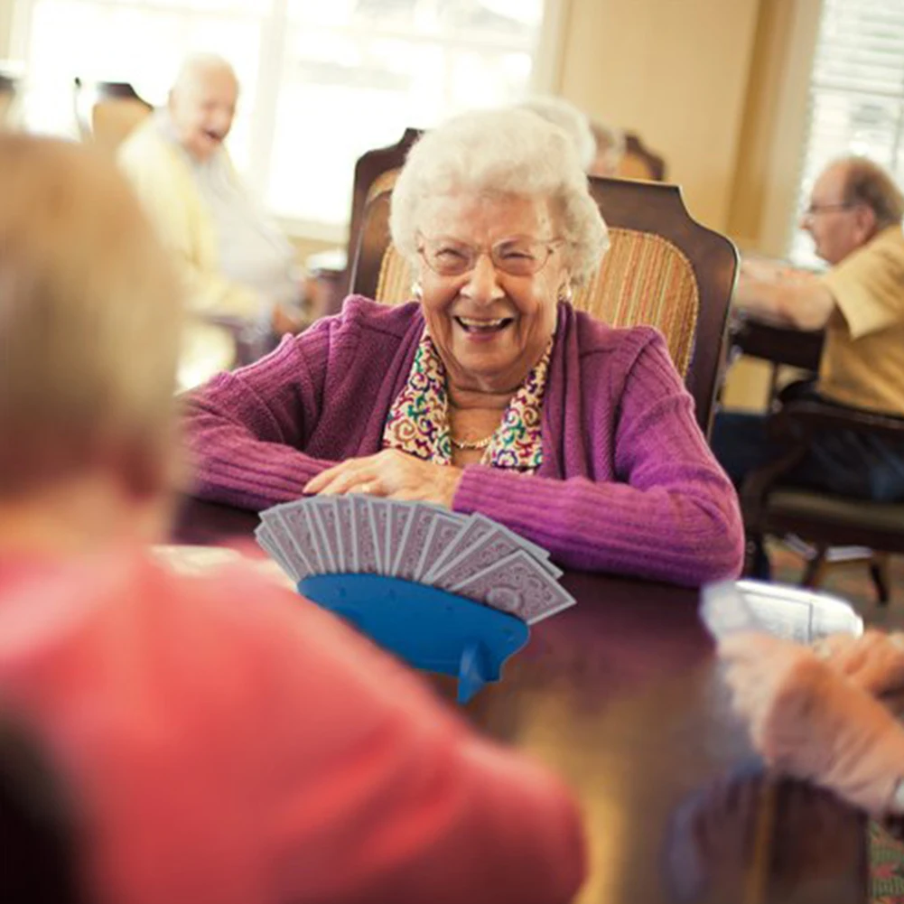 2 шт. игра организует стенд держатель игральных карт пожилых людей вечерние