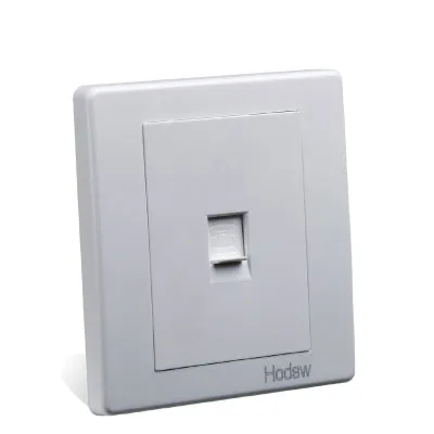 Telephone Socket 86 Тип черный окрашенный твердый медный рычаг 1-4 банда тумблер одиночный двойной контрольный светильник настенный выключатель питания розетка панель комплект - Цвет: Telephone Socket