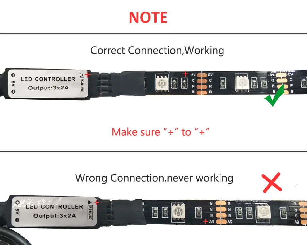 

60leds/m 5V RGB Blacklight Strip Dimmable Waterproof RGB 5V SMD 5050 RF Remote Control Computer TV LED Tape Stripe Ribbon Light