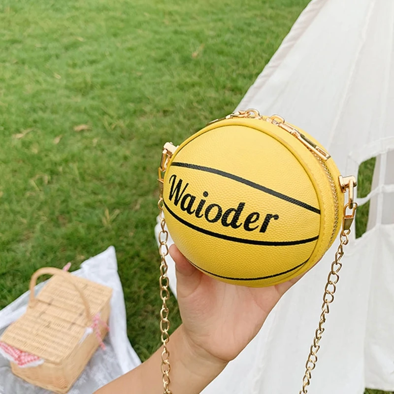 

Children's Clutch Bag Cute Kids Mini Basketball Purse Crossbody Bags Small Coin Wallet Handbag J60D