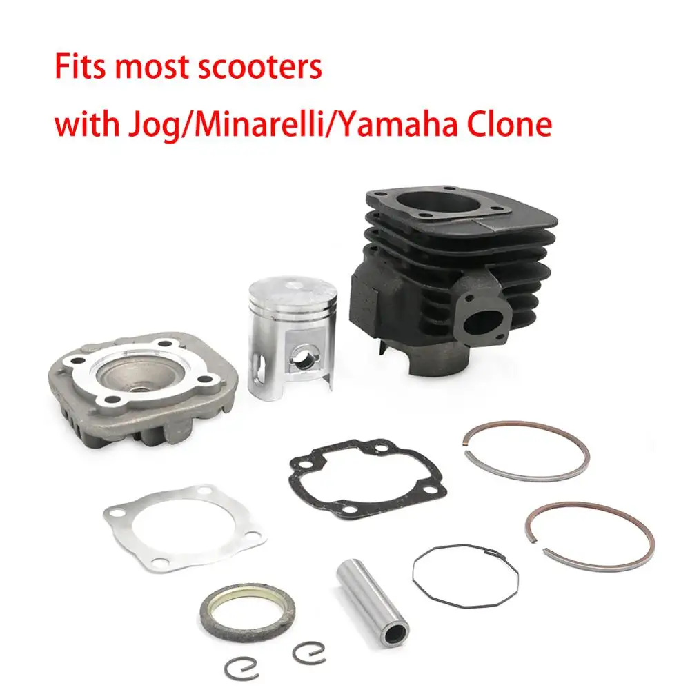 Для скутеров с Jog Minarelli клон Yamaha мопеды 90cc 2 тактный комплект большим отверстием